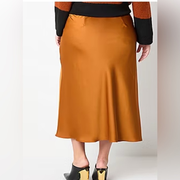 Worthington Womens A-Line Skirt-Plus - Picture 2 of 6